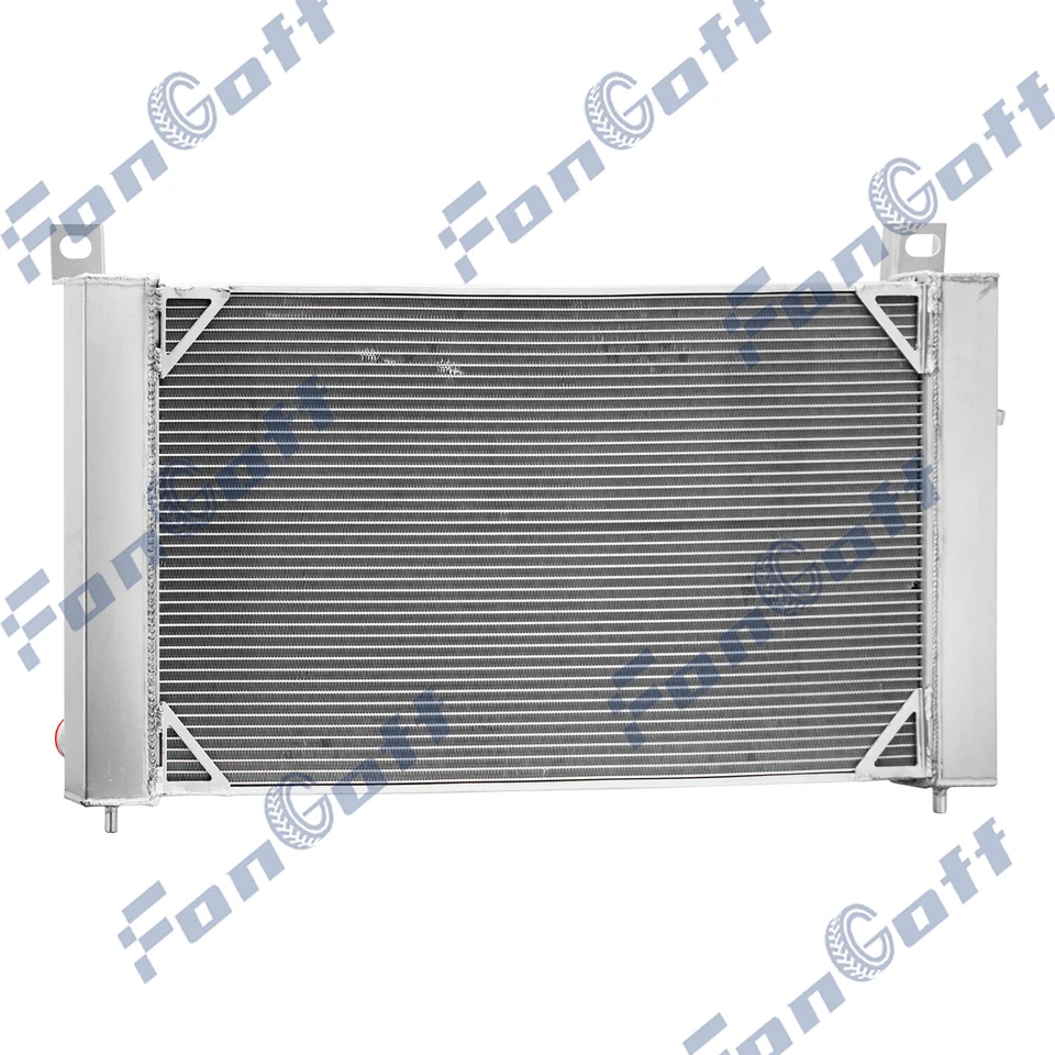 3 Row Aluminum Radiator Fit 1999~2011 GMC Yukon Chevy Silverado Sierra 1500 2500 Foto 3 de 4