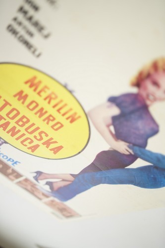 BUS STOP Original vRARE exYU movie poster 1956 MARILYN MONROE, DON MURRAY, LOGAN - Picture 2 of 15