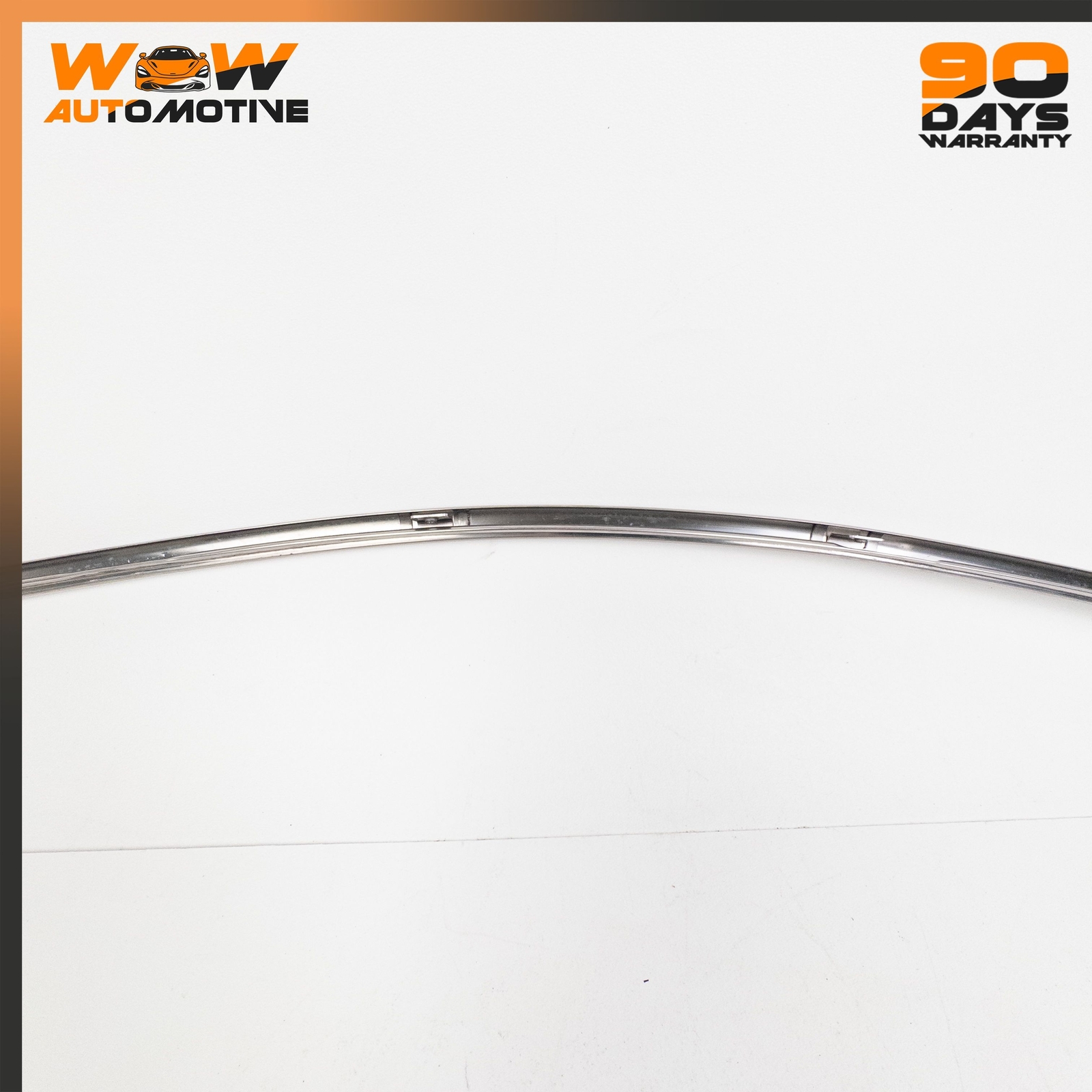 06-13 BENTLEY CONTINENTAL FLYING SPUR FRONT RIGHT DOOR MOLDING CHROME OEM