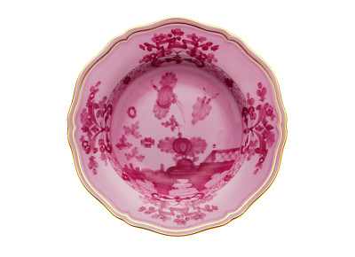 Richard Ginori Oriente Italiano - Deep Plate 24Cm Purple Porcelain