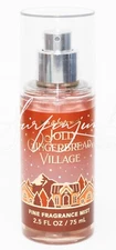 Bath & Body Works Jolly Gingerbread Village Fragrance Mist Body Spray Mini 2.5oz