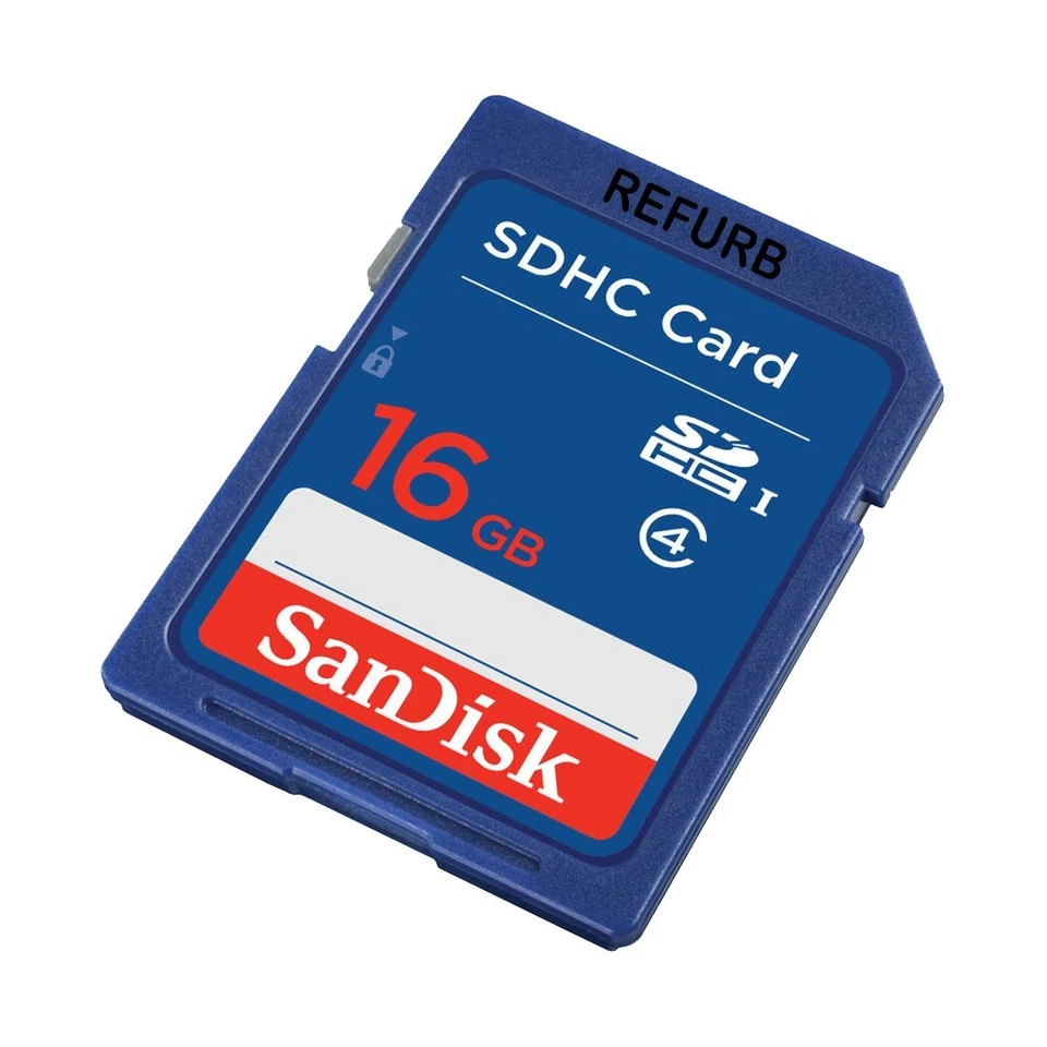 Лот 10 x подлинный SanDisk 16GB класса 4 SD SDHC флэш-карта памяти SDSDB-016G лот - Изображение 3 из 4