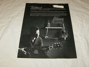 Gibson Vintage Mid 60's Traditional Instrument Catalog