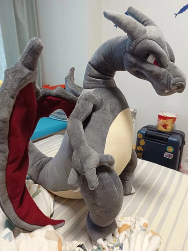 Anime 31" Shiny Charizard Plush Doll Stuffed Toy Cartoon Pillow Collection Gift - Bild 2 von 3