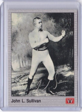 1991 All World BOXING CARD #138 JOHN L SULLIVAN ID6