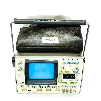 Hewlett Packard HP 1600A Logic State Analyzer with 10230B Hewlett Packard HP 1600A Logic State Analyzer with 10230B