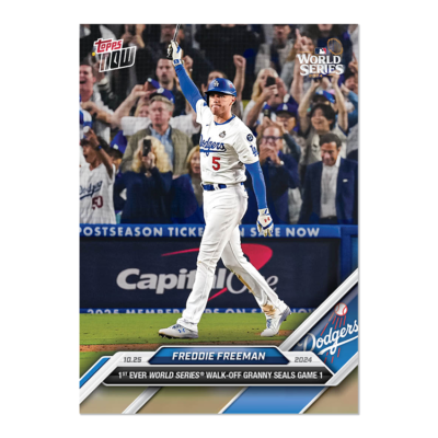 フリーマン サイン TOPPS ARCHIVES 思い出深く SIGNATURE 1/1