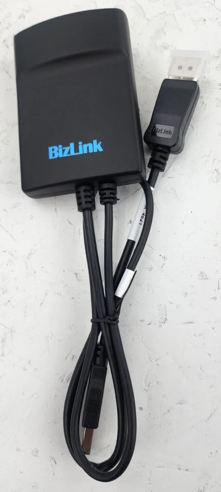 批量 3 x Bizlink DisplayPort 转 DVI 适配器 全新 KS10064 DVI 转 DDP-USB 电缆 — 第 2/4 张图片