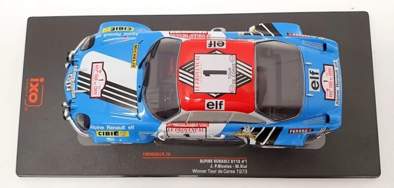 IXO Models 1/18 Scale 18RMC062A - Alpine Renault A110 #1 1st Nicholas/Vial 1973 - Image 4 of 4