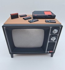 1980s TV Diorama with Sega Master System Shel...