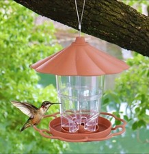 Big Bird Feeder For Outdoor Hanging,Plastic Wild Bird Feeder For Garden Yard