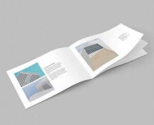 A5 Landscape Booklet Brochure Printing 170gsm Silk Coated Paper Ebay