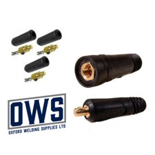 Dinz Type Welding Connectors - Cable Plug (Male) and Socket (Female)