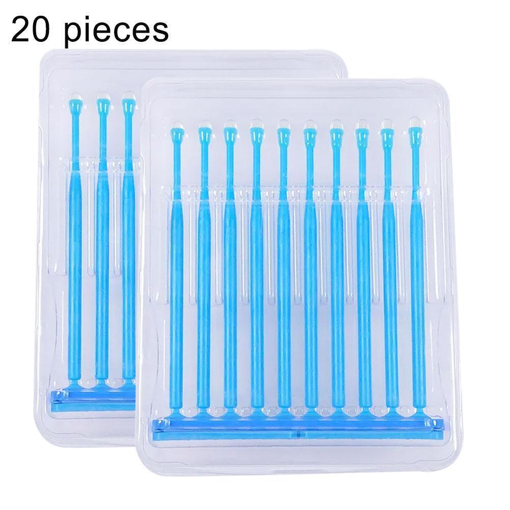 20PCS Dental Sticky Sticks Adhesive Tip Applicators Orthodontics Lab