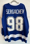 MIKHAIL SERGACHEV Signed Custom Hockey Jersey Inscribed Tampa Bay Lightning JSA