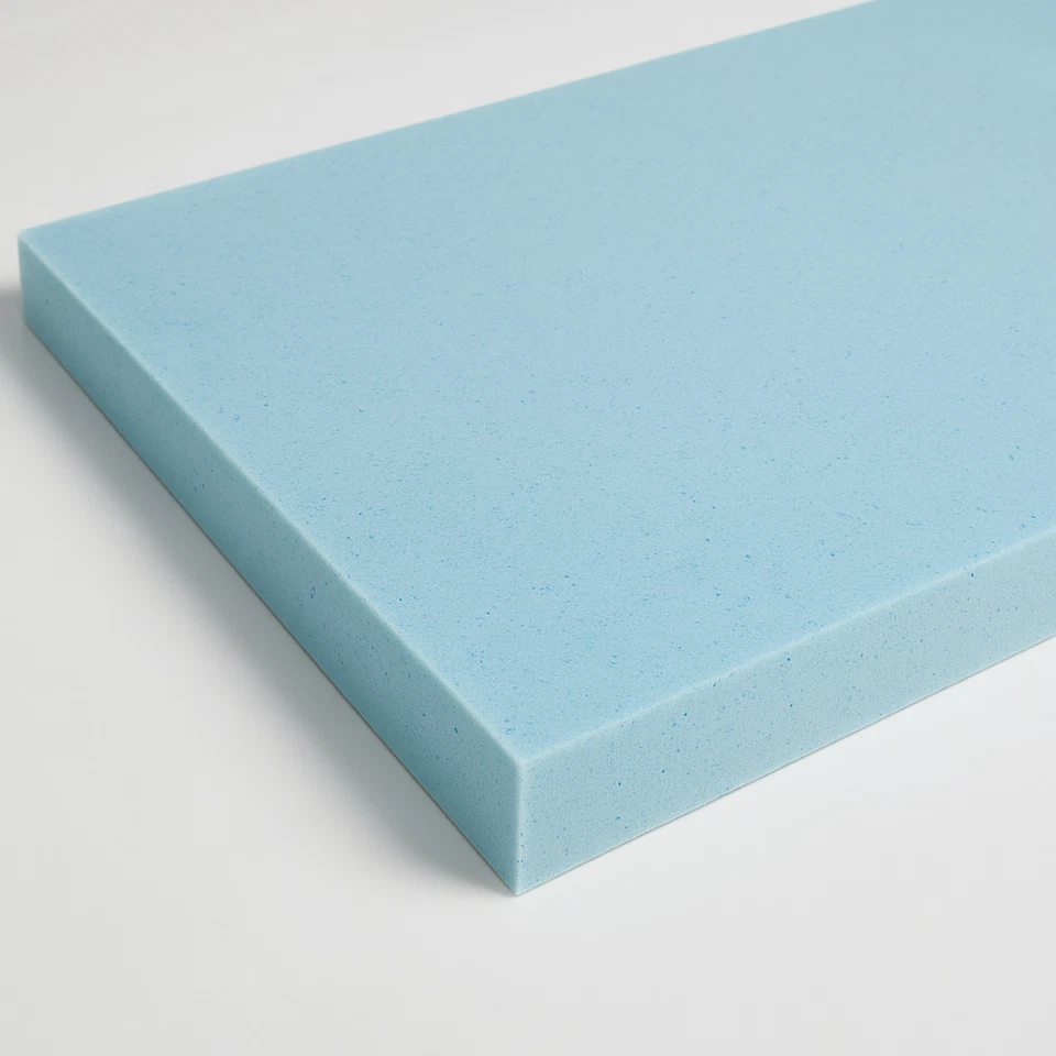 TOPPER MATERASSO IN SCHIUMA RIGIDA ALTA DENSITÀ, TUTTE LE MISURE, PROFONDITÀ 1",2",3",4" - Immagine 4 di 4