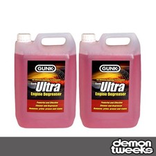 2 x Gunk Ultra Engine Degreaser / Cleaner - 5L (Water Based, For Oil & Greases)