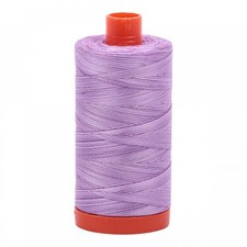 AURIFIL QUILT THREAD - 50 WT - 1422 yds 3840 French Lilac, Variegated