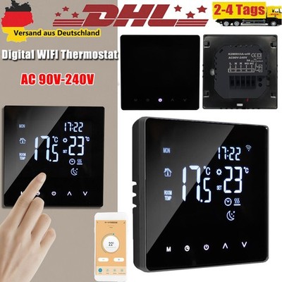 WiFi Thermostat Digital LCD WLAN Raumthermostat Fußbodenheizung App-Steuerung