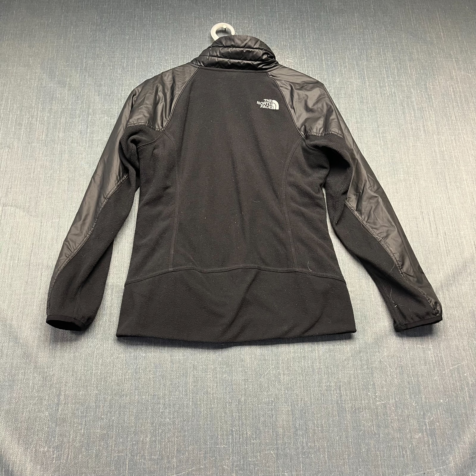 The North Face Girl's Jacket Size L (14/16) Black Osolita Hybrid Quilted Fleece thumbnail 9