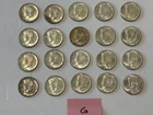 Lot of 20 Kennedy 1964 Half Dollar 90% Silver Coins (G)
