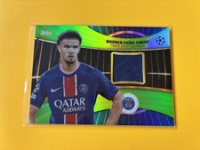 Warren Zaire Emery Match Worn Patch 15/199 Topps Superstars Relic 2024/25 PSG