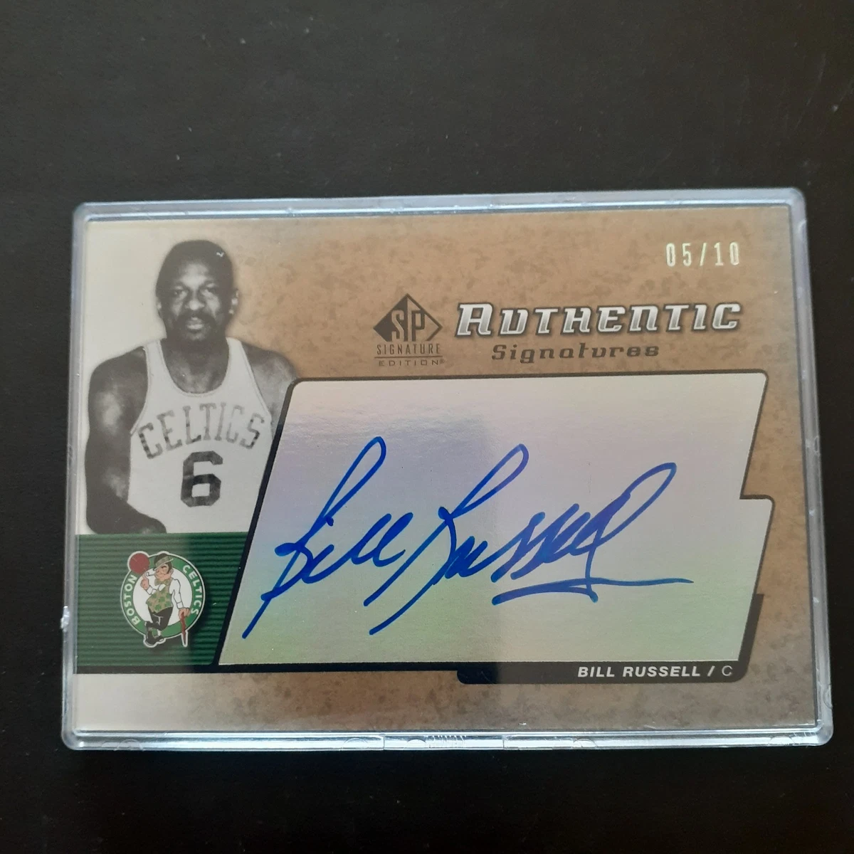 Bill Russell Autographed Basketball Trading Cards for sale | eBay