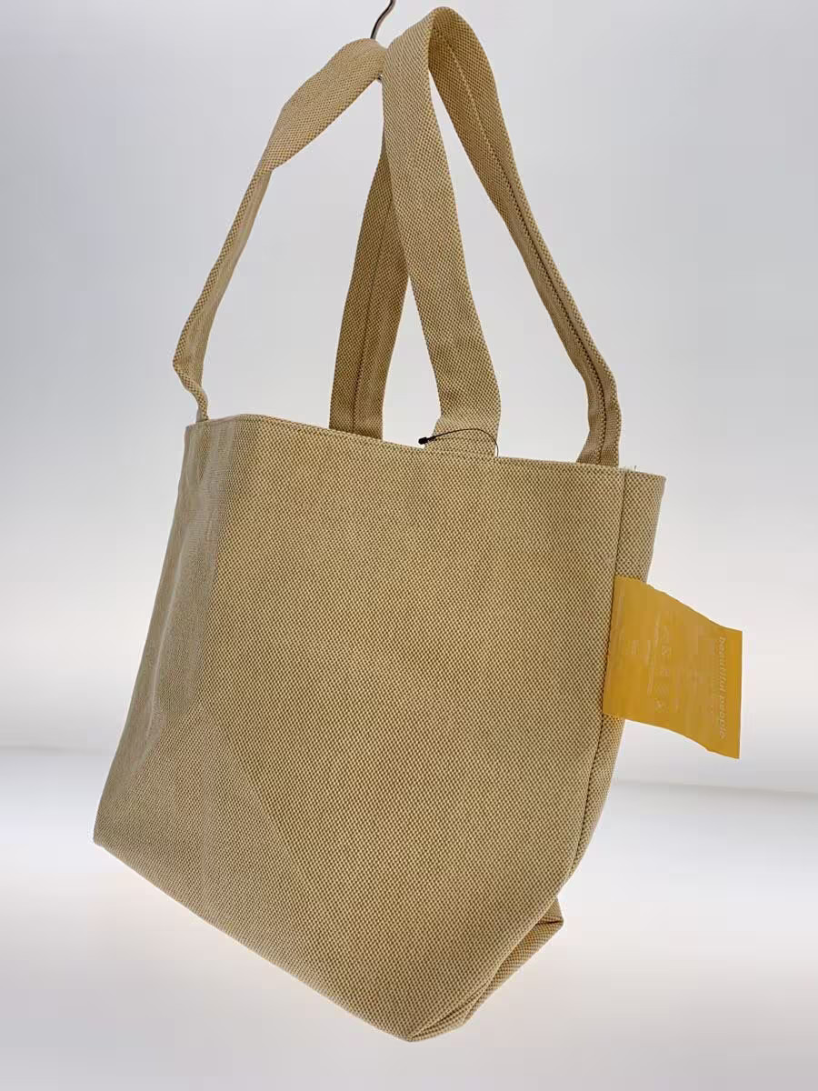 Beautiful people double pressed canvas tote bag BEG Japan