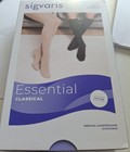 Kompressionsstrumpfhose Sigvaris Essential Classical CCL 2 Gr. S long, savanna