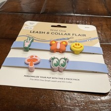 Wild One Dog Harness Leash  Collar Flair Mimi NIP