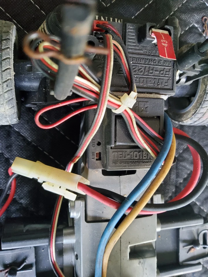 Tamiya rc car Mini Cooper racing red& white for parts - Image 2 of 4