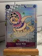 One Piece TCG OP-10 Royal Blood Senor Pink Rare Alt Art #OP10-067 English Ver.