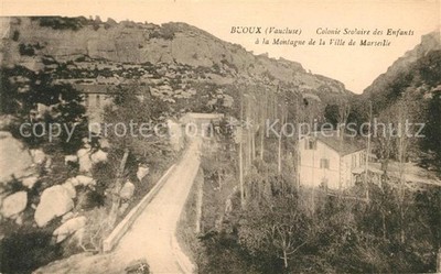 Buoux Colonie Scolaire des Enfants a la Montagne de la Ville de Marseille