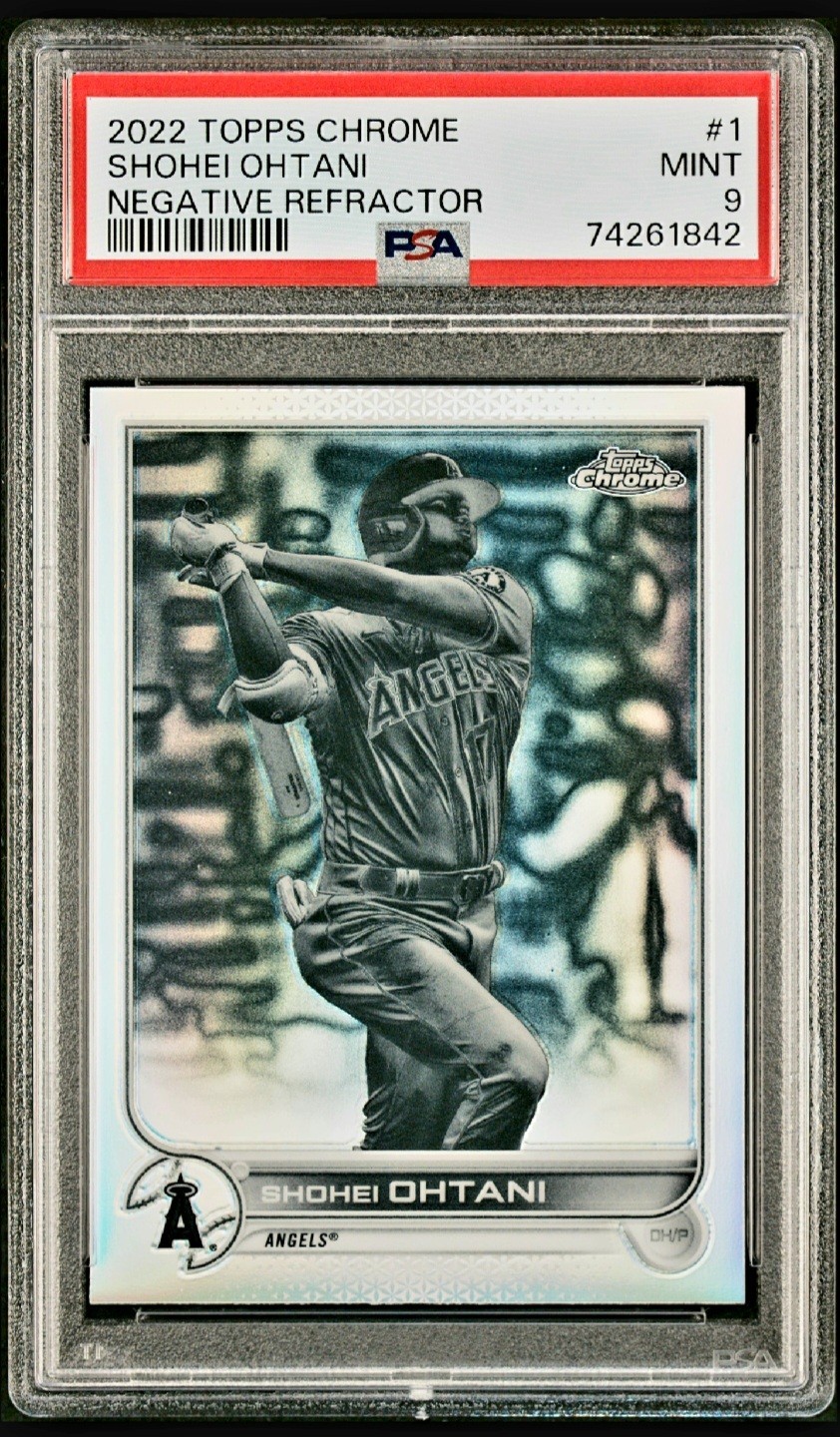 2022 Topps Chrome - Shohei Ohtani #1 Negative Refractor