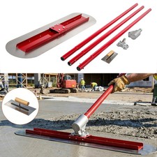 Concrete Bull Float Kit 1200x300mm Concrete Tool Trowel Float Handle Bracket UK