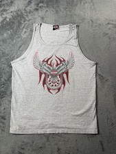 Vintage Harley-Davidson Shirt Tank Top Mens XL Gray Tucson AZ Biker Eagle 00s