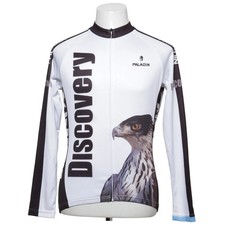 Paladin, Fahrradtrikot, Größe: L, Weiß/Schwarz/Mehrfarbig, Print, Herren #S8g