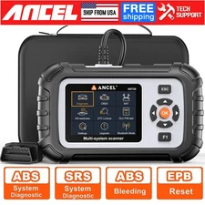 OBD2 Scanner ABS SRS Diagnostic Scan Tool Code Reader ABS Bleeding EPB Reset