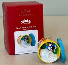 Hallmark 2021 Play-Doh PLAY-DOH PENGUIN Ornament ~ NMIB
