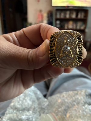 #ad Dallas Cowboys championship ring honoring quarterback Troy Aikman $15.00