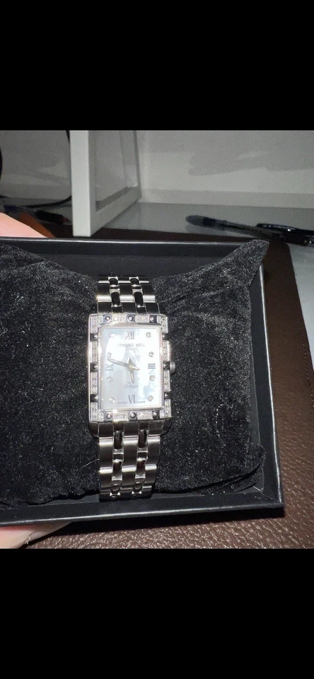 Reloj Mujer Raymond Weil Hecho en Suiza Tango Diamante Madreperla Acero Foto 4 de 4