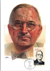 S08-7317, PRESIDENTS OF USA, HARRY TRUMAN, MAXIMUM CARD FDC