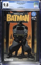 Absolute Batman 1 Cgc 9.8 2024 1st Print Cove...