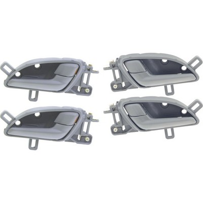 Interior Door Handle For 2010-2014 Honda Insight Set of 4 Front and Rear