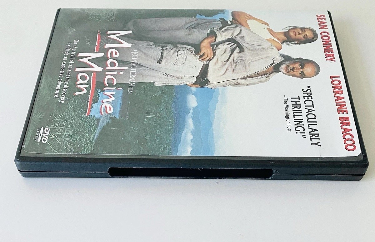 Medicine Man (DVD, 1992) Sean Connery Lorraine Bracco Amazon