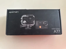 New APEMAN A77, ACTION CAMERA 4K Ultra HD Video 20MP WiFi SPORTS 30M Waterproof