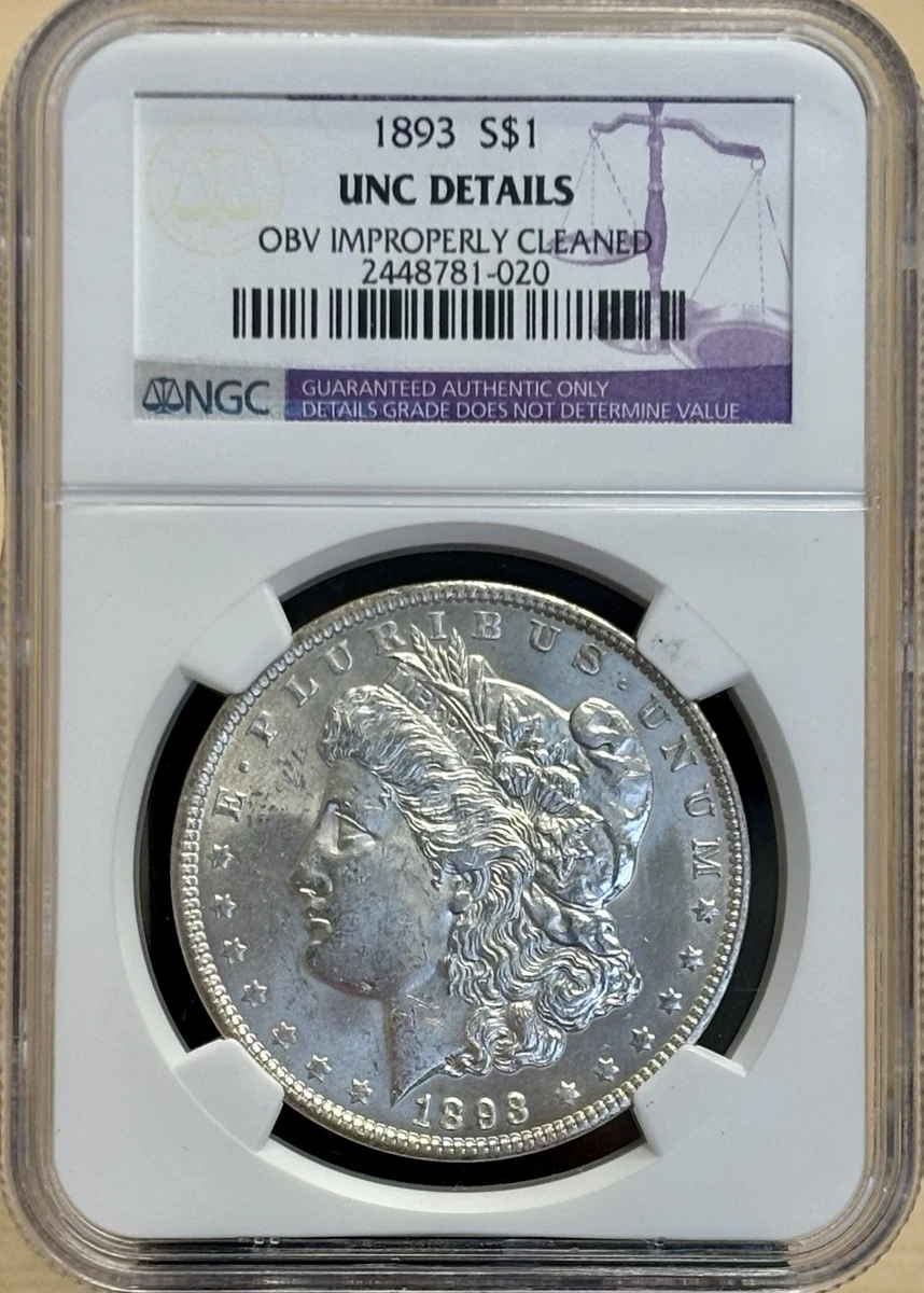 1893 Year Grade XF 40 Morgan US Dollars (1878-1921) for sale | eBay