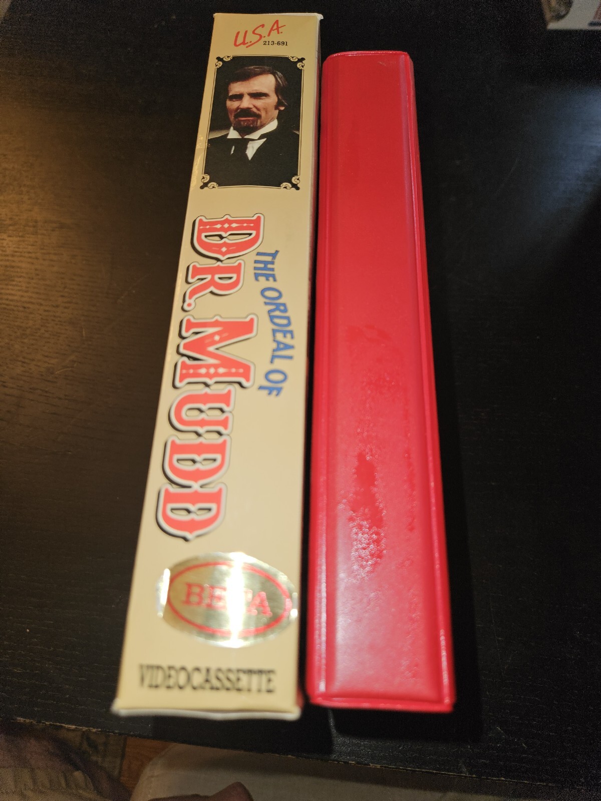 The Ordeal of Dr. Mudd Betamax Beta HTF USA Home Video Abe Lincoln ...