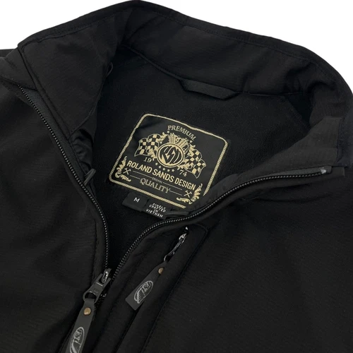 Roland Sands Design Men's Technical Textile Sentinel Jacket Liner Black Medium video thumbnail