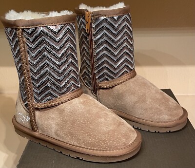 Lamo Sequin Girl II Kids Boots 11Y